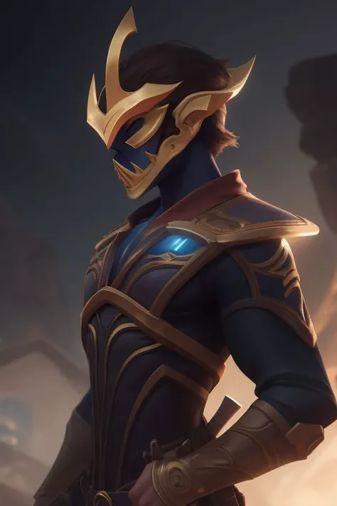 man,solo,zed,warrior mask,park, asterpiece,best quality,highest quality,cinematic lighting,(volumetric lighting),extremely detailed CG unity 8k wallpaper,focused,8k wallpaper,4k wallpaper,extremely detailed,ultra realistic,photorealistic,sharp focus,absurdres,(HDR:1.2),(high contrast),photograph,detailed and intricate,instagram,portrait,highly detailed,digital painting,artstation,concept art,smooth,sharp focus,illustration,cinematic lighting,Style-Princess, <lora:Zed_t10:0.7>