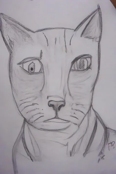 <lora:PE_TerribleFanArtV1:0.8> PETerribleFanArt,badly drawn,terrible drawing,ugly,creepy,
cat