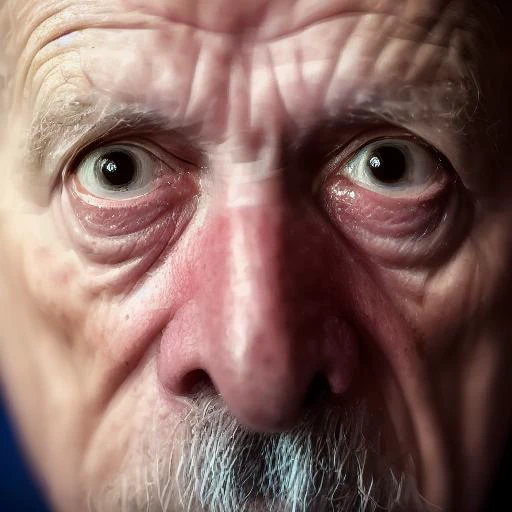 <lora:fearexpression:1.25> fearexpression in the eyes of a old man, studio shot, bokeh, 35mm