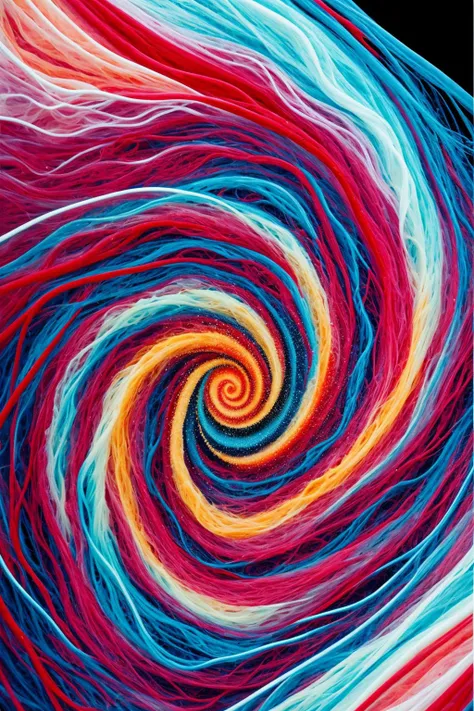 Explore the concept of love as a force of creation, depicting swirling, dynamic forms emerging from the soft diffusion of stable diffusion 1.5.,