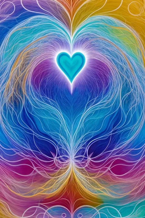Explore the concept of love as a transformative force, depicting metamorphosing shapes and colors illuminated by the nurturing light of stable diffusion 1.5.,