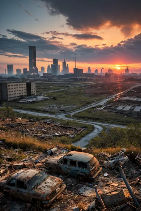 RAW Photo,award winning,masterpiece,sharp focus,surreal,spectacle,(epic:1.1),(intricate details:1),
BREAK
post-apocalypticruins,(unmatchedquality),survivorband,dystopiansunset,(ruggedterrain),(abandonedvehicles),(graffitiwalls),(makeshiftweapons),(gas masks),(reclaimednature),(city skyline silhouette:0.9),
BREAK
(cinematic:1.6),photograph,incredible,sharp focus,4K,8k,12k,HDR,technicolor,bokeh,dof,<lora:detail_slider_v4:1.3>,