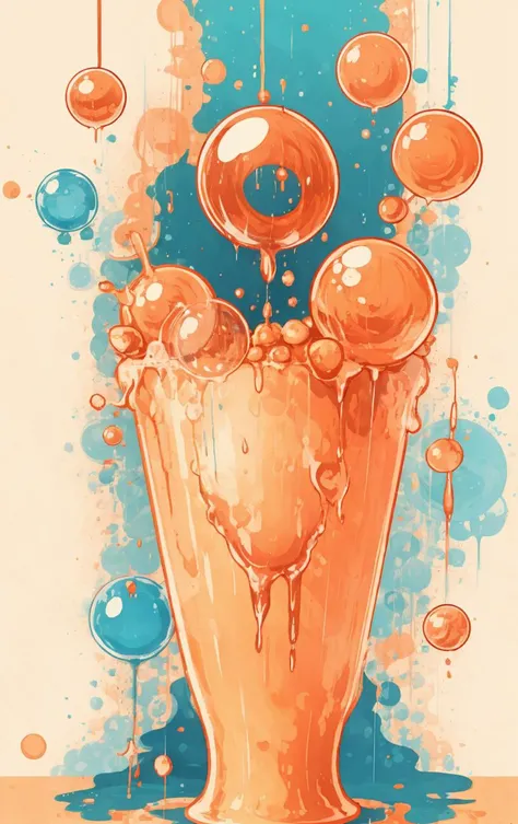 Bubble Drip <lora:Sy3:1>