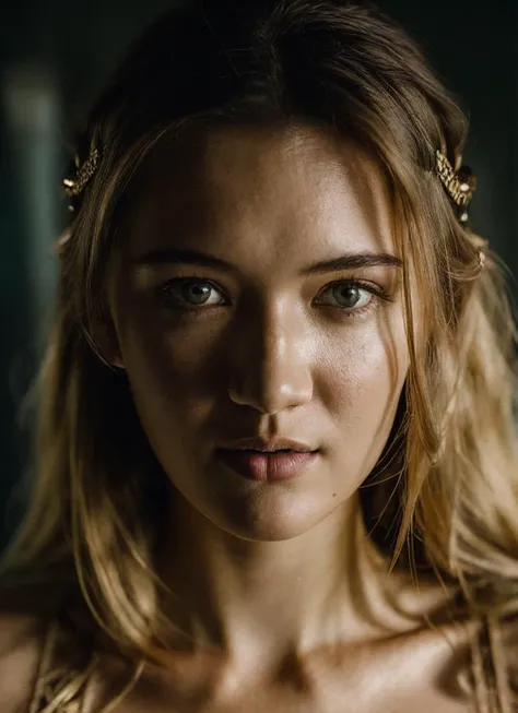 A stunning intricate full color portrait of (sks woman:1) as (viking warrior), (barbarian), epic character composition, by ilya kuvshinov, alessio albi, nina masic, sharp focus, natural lighting, subsurface scattering, f2, 35mm, film grain, <lora:locon_isabriones_v1_from_v1_64_32:1.25>