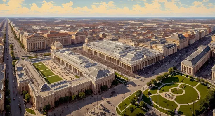 (masterpiece:1.3), (best quality:1.2), chiaroscuro,
( Unreal Engine, CGI render, Hyperdetailed, Americana, scenery, city, vivid colors, buildings, idealized American city, busy city center, picturesque parks and greenery areas, gentle city canals, modern era photograph, skyscrapers, ),
ultra high quality model, 8k Ultra HD, perfect composition, beautiful detailed intricate insanely detailed octane render, 8 k artistic photography, photorealistic concept art, soft natural volumetric cinematic perfect light, perfect depth of field shot, ray tracing, photometry, metallic deep colors, beautiful,
(uploaded and trending on imgur, pixiv, furaffinity, pinterest, e621, inkbunny, tumblr, playground, deviantart, artstation, ),
(in the style of and art by midjourney, greg rutkowski, raphael, Frank Lloyd Wright, James Gurney, Thomas Kinkade, ),
<lora:AmericanaArchitecture:1>