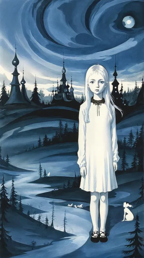 nigeorgievna girl in a surreal land <lora:nigeorgievna:1>