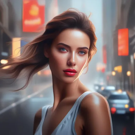a photo of a beautiful young woman, tnfy style, photorealistic, hyperrealism, photograph, professional photography,<lora:Toonifyep4:1>