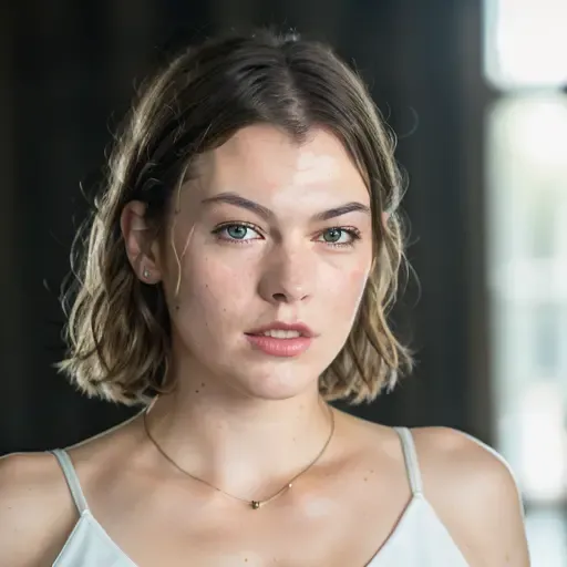 RAW photo, milla, (high detailed skin:1.2), 8k uhd, dslr, soft lighting, high quality, film grain, Fujifilm XT3 <lora:Milla Jovovich v1.0:0.6>