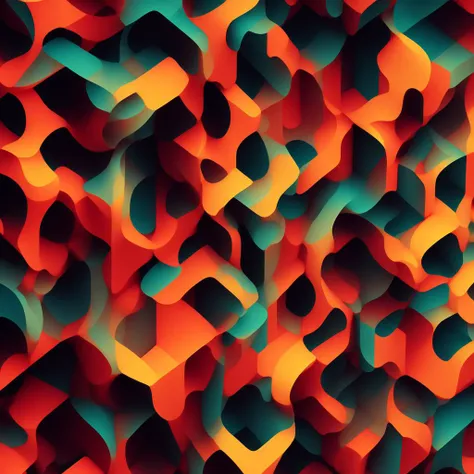 photo abstract cube patterns, bright colors, poster (posterCubes style:1) <lora:djzposterCubes:0.8)