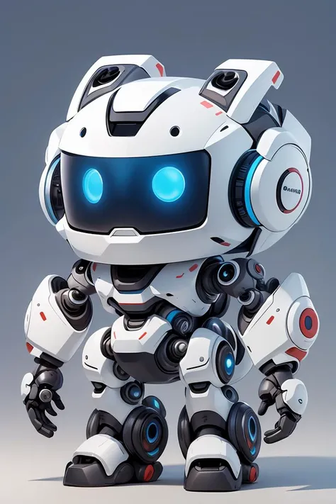 chibi,masterpiece, best quality, original, official art,no humans, Unmanned, cat,bule translucent robot, glowing, clean background, cartoon rendering,<lora:GoodHands-beta2:1>, <lora:mshn:0.5>