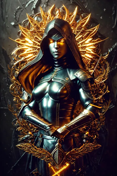 (((cartoon))), (assassin:1.2), (spread legs), sunset, black old leather armor,
falling stars, curly hair, shadow, leather boots
(((anxiety))), Fear, pain, beautiful face, (detailed skin, skin texture), (Muscles:1.4), darkest dungeon, creepy, terror,
professional majestic oil painting by Ed Blinkey, Atey Ghailan, Studio Ghibli, by Jeremy Mann, Greg Manchess, Antonio Moro, trending on ArtStation, trending on CGSociety, Intricate, High Detail, Sharp focus, dramatic, photorealistic painting art by (greg rutkowski:1.4), <lora:abstractor_yiu_v10:0.7> glowing digital runes, complex details, raw, hdr, professional photo, amber and chaos, 8k detail, gilded black