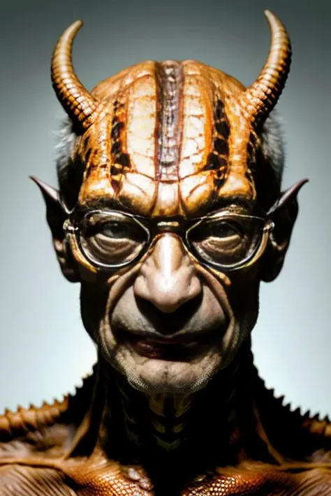 closeup portrait photo of jp0d35t4 as a ((reptilian demon))