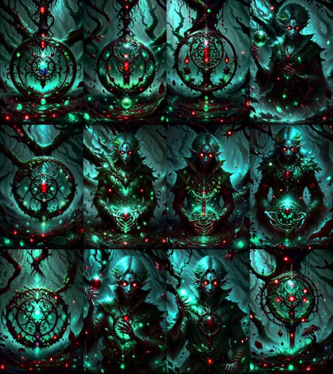 <lora:NatureMagic:1.2> <lora:BloodMagic:0.8> bloodmagic, (naturemagic:1.3), horror \(theme\), (1boy:1.1), [blood|nature] wizard, corrupted, corrupt magic, (nature:1.2), evil nature, trees, mana, magic circle, spells, fantasy, magical energy, (blood:0.8),