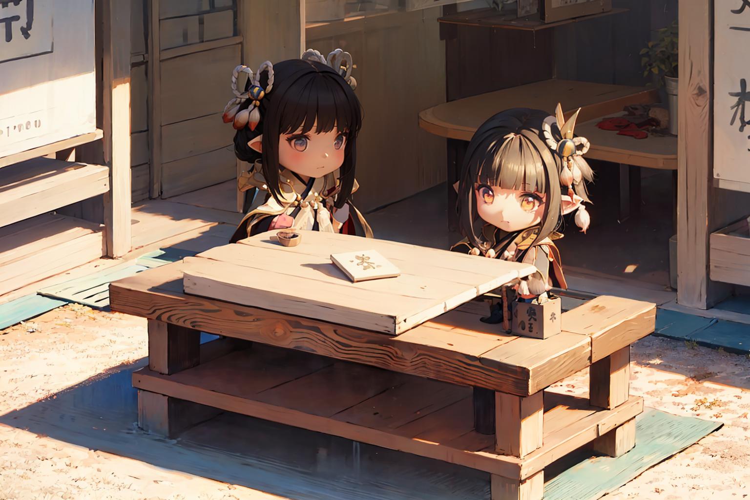 minoto x hinoe (monster hunter) 火芽 水芸 （怪物猎人） v1.0