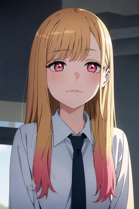 1girl, Kitagawa, portrait, <lora:MarinKitagawaV3:0.7>, blonde