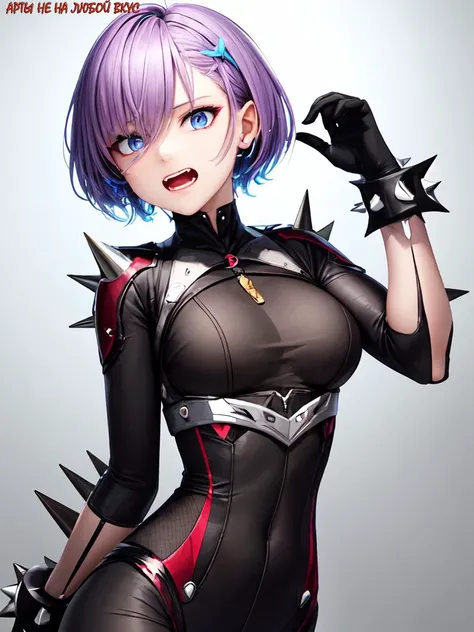 <lora:hyperdetailer_v095:0.4>,
female
Height 139cm
(Age 11:1.4)
Lilac Short spiky cut with vibrant highlights
(scared :1.5)
Seductive cyborg cosplay with a mix of human sensuality and mechanical allure