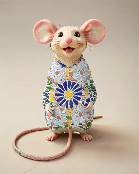 appealing Mouse, <lora:Zellij:1.5> zlj-xl