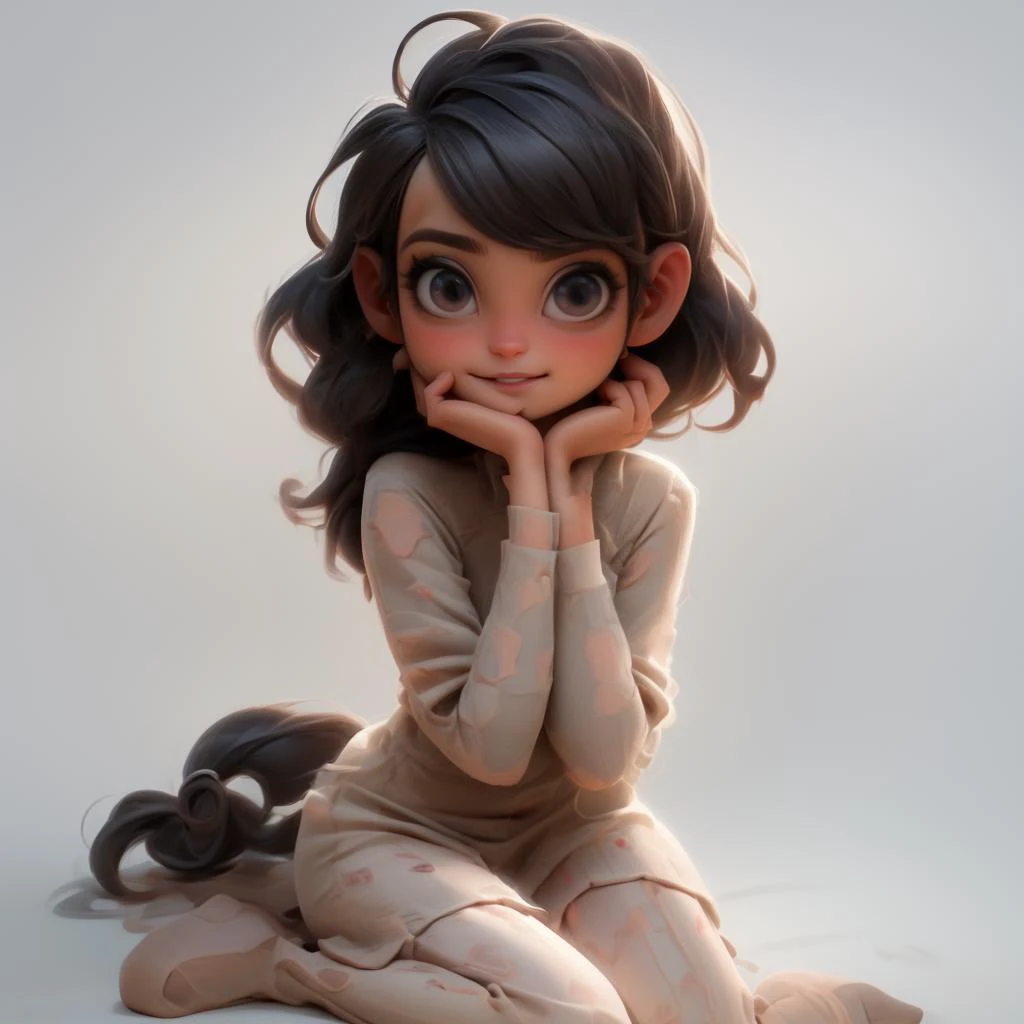 a girl
 <lora:PIXER:0.6>