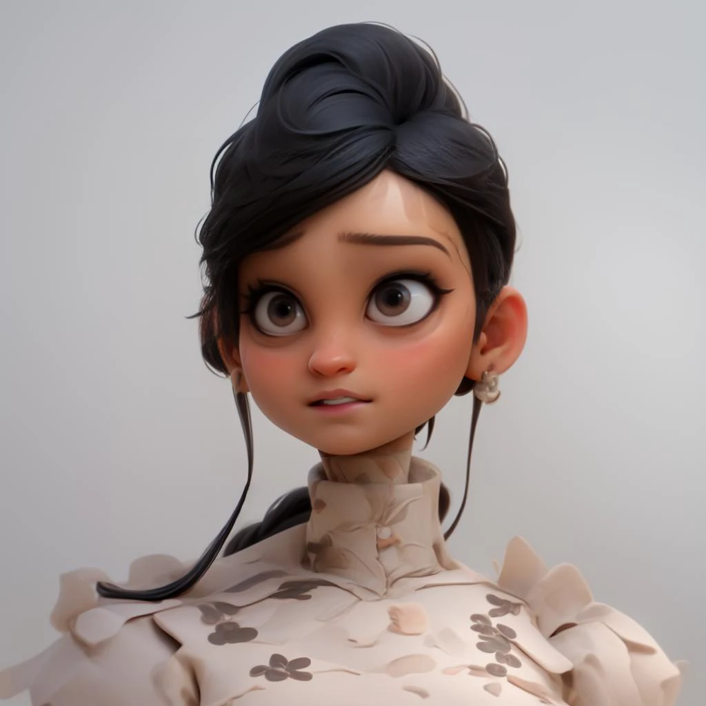 a girl
 <lora:PIXER:0.8>