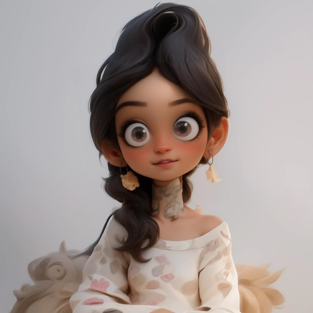 a girl
 <lora:PIXER:0.6>