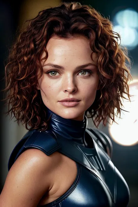 photo of seductive (d1n4m3y3r-135:0.99), a woman as a sexy space marine, (closeup portrait:1.1), (sexy space marine uniform:1.1), in a (battlefield), (short curly hair), (long trousers), (masterpiece:1.5) (photorealistic:1.1) (bokeh) (best quality) (detailed skin texture pores hairs) (intricate) (8k) (HDR) (wallpaper) (cinematic lighting) (sharp focus), (vivid atmosphere), (war), (weapons)