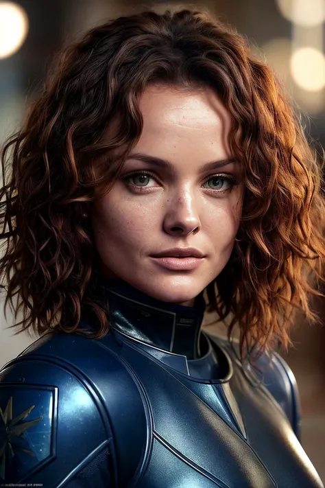 photo of seductive (d1n4m3y3r-135:0.99), a woman as a sexy space marine, (closeup portrait:1.2), (sexy space marine uniform:1.1), in a (battlefield), (short curly hair), (long trousers), (masterpiece:1.5) (photorealistic:1.1) (bokeh) (best quality) (detailed skin texture pores hairs:1.2) (intricate) (8k) (HDR) (wallpaper) (cinematic lighting) (sharp focus), (vivid atmosphere), (face focus), (war), (weapons)