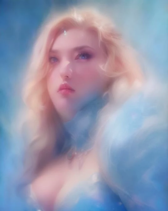 (1 girl | ice | crystal maiden | arcana | holding staff | spelling her ultimate move freezing field), (full body | white silky skin | beautiful blue eyes | long beautiful legs | narrow waist | cleavage | large breasts), sharp focus, ((sultry expression | ethereal background)), dramatic lighting, detailed background, vivid colors, 4k, high-res, masterpiece, best quality, illustration, intricate details, ultra detailed, hyperrealism, photorealistic, beautiful and aesthetic, fantasy art, <lora:Ice-Fashion-V1:1.2> <lora:CrystalMaidenv9:0.9> <lora:Detail_Tweaker:0.8> <hypernet:SXZ_Bloom:0.2> <lora:GirlfriendMix:0.4>