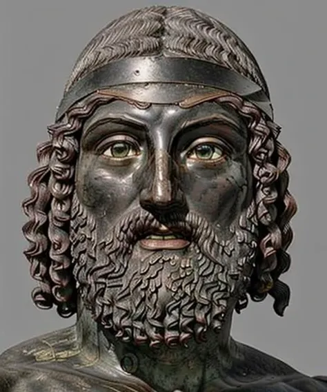 bronzidiriace, bronzoa, <lora:bronzidiriace:1>, closeup
