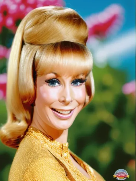 portrait Barbara Eden <lora:BarbaraE-000003:1> (full color photo) analog style 8k 4k masterpiece
