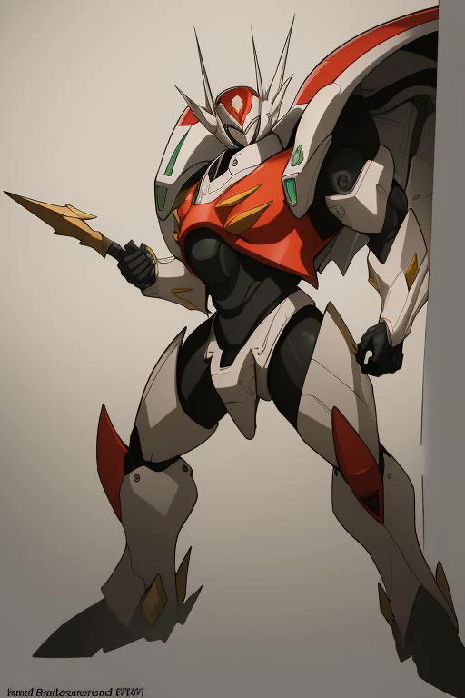 <lora:tekkamanblade01:1> tekkamanblade, tekkaman blade, mecha, high quality, anime, best quality, masterpiece, 4k, 8k, absurd resolution, cinematic lights, intricate detail, animation, illustration, highly detailed, highres, extremely detailed, detailed background, <lora:neg4all_bdsqlsz_V3.5:1> , atmospheric lighting, looking at viewer, high definition, sharp focus, OverallDetail, deep shadow, dimly lit, shade, edgQuality, Illust-InstaFilter, Earth-QualityPos, Best_QualityPos, <lora:neg_bdsqlsz_V2:1>, <lora:hyperdenoiser_v090:0.6>, <lora:hyperrefiner_v090:0.6>, combat stance,