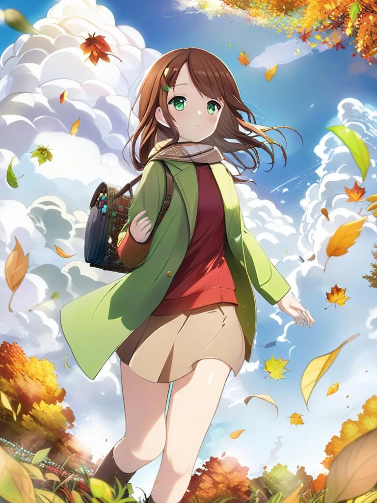 hyper realistic, octane render, beautiful girl, , anime, masterpiece, best quality, 1girl, cute, solo, school uniform, twintails,