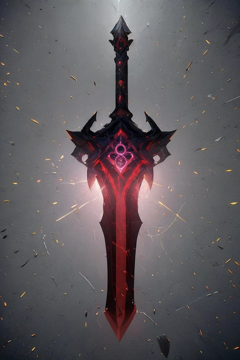 breathtaking full shot, hdr, dynamic lighting, (masterpiece, top quality, best quality, official art, beautiful and aesthetic:1.2),(8k, best quality, masterpiece:1.2), weapon, no humans, epic glowing acid short sword, fantasy, silver gemstone, light particles, reflective surface, still life, glowing weapon, floating, glowing, simple background, <lora:CGgameweaponicon hsw:1> CGgameweaponicon hsw <lora:magic circle_v2.0:0.25> magic circle, <lora:lcm-lora-sdv1-5:0.7>, masterpiece, award-winning, professional, highly detailed, glow effects, godrays, Hand drawn, render, 8k, octane render, cinema 4d, blender, dark, atmospheric 4k ultra detailed, cinematic, Sharp focus, big depth of field, Masterpiece, colors, 3d octane render, 4k, concept art, trending on artstation, hyperrealistic, Vivid colors, extremely detailed CG unity 8k wallpaper, trending on CGSociety, Intricate, High Detail, dramatic