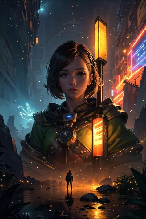 (detailed:1.3),
<lora:LightCoatCG:1> starry,strry light,night,colorful,cloud,star \(sky\),
advntr, landscape, scenery, 
Ultra-detail,(highres:1.1),best quality,(masterpiece:1.3),cinematic lighting,