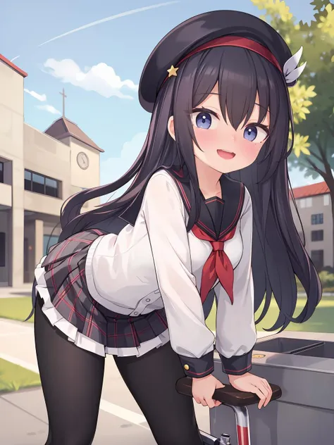 ((masterpiece, best quality)),high resolution, highly detailed, detailed background,8k,16k,perfect lighting,detailed beautiful eyes,1girl,solo,embarrassed,blush,look at viewer,steam,sweat, show off pussy, bottomless,standing,(cowboy shot,from front),from above,(pov:1.4),fisheye lens,skirt lift,(yellow peeing:1.2),spoken heart,seductive smile,open mouth,(slender:1.2),fu tao,twintail,(flat chest:1.2),(flower shaped pupils:1.3),short stature,over size head,(school sailor,sky,summer),