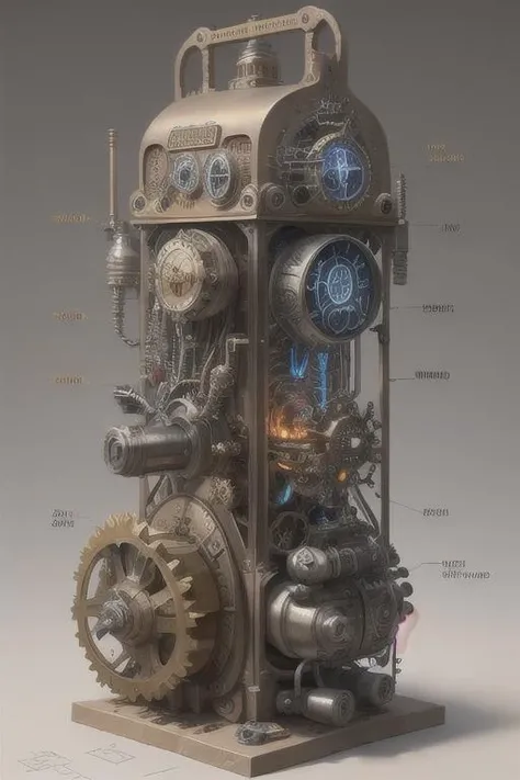 <lora:SteampunkSchematicsv2-000009:1> SteampunkSchematics complicated invention