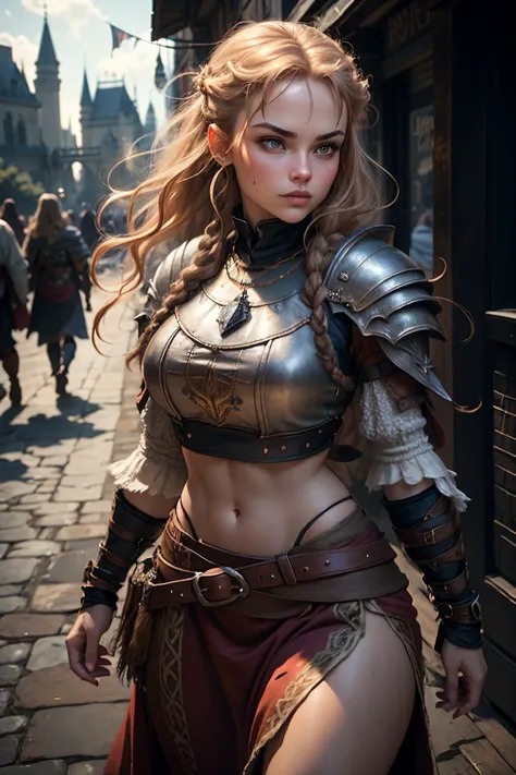 Very beautiful woman、Very tall woman、((logic))、(Detailed face)、Realistic Skin、((Knights of the Earth)), (((Light brown and black armor:1.25)))、((((非常に繊細で装飾が施されたLight brown and black armor))))、((Delicate photo)),(Girl Astepeace RAW Photo Details:1.25), (highest quality:1.6), (超A high resolution:1.5), (Realistic:1.75), 8K resolution, Canon EOS R5, 50mm, Absurd, Super detailed,Cinema Lighting,Battlefields of Medieval Europe、((Fight))、RPG World、Final Fantasy、(((Decorative skirt)))、Thigh-high socks、Shingard、night、((((Messy center parted high ponytail))))、((Get a six pack))、Torn Cloak、((Beautiful Armor))、(((Huge Weapons)))、In combat、The wind is blowing、(((Leading a large group of knights:1.3)))、(((Knight Commander)))、(banner)、Ape coat of arms、(((The main color is light brown)))、(((Black tribal tattoos)))、Dust、(((Wearing fur)))、(Rocky area)、(((Battle Scenes)))、((Browsing Caution:1.2))、(((I can see her panties:1.4)))