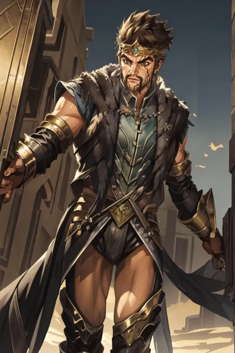 (masterpiece, best quality), intricate details, (fractal art:1.2),
1boy, <lora:Draven the Glorious Executioner_20230612183636:0.8>
<lora:attire_innerthighvents_a:0.8> thigh cutout, clothing cutout,