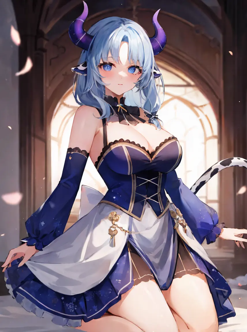 masterpiece, detailed, high quality, (absurdres), high sharpness, high resolution, milkycow, 1girl, solo,