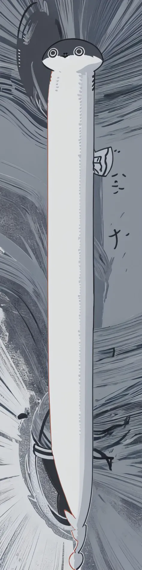 <lora:Sacabambaspis:1> (sacabambaspis,solo,1 very long fish,Face facing the viewer:1.4),(gray and white:1.3),
ultra high res,(vector art,cartoon,cute graffiti,stupid graffiti,simple graffiti arti:1.3)
good detailed, (glowing background),
best quality, wide-angle Hyperdetailed, masterpiece, 8k, natural lighting, soft lighting, sunlight, HDR (High Dynamic Range), Maximum Clarity And Sharpness, Multi-Layered Textures, <lora:LongcatMemeSolo:1> IncrsLcmSolo, full body, <lora:Gloomifier_V2_TheGlow:0.8>