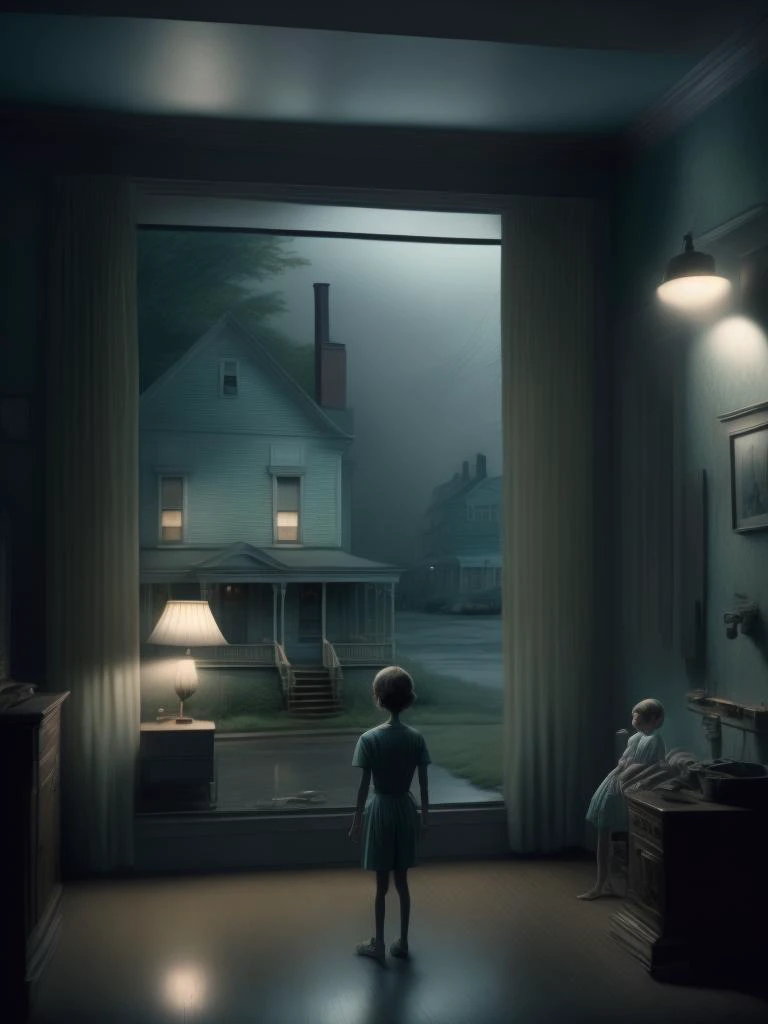 <lora:GregoryCrewdson:1>by Gregory Crewdson