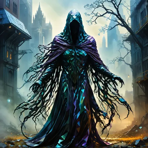 ultra-fine digital painting of a <lora:RPGWraithXL:0.7> wraith in a Bio-digital metropolis within quantum computer <lora:xl_more_art-full_v1:0.3>, <lora:ral-polygon-sdxl:0.5> ral-polygon <lora:EnvyBetterHiresFixXL01:1>