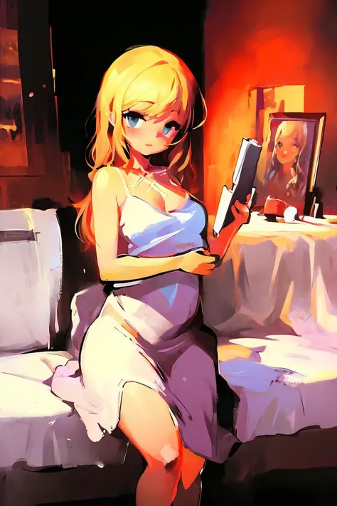 (masterpiece, best quality), 1girl, <lora:haenraets:1> whaenraets