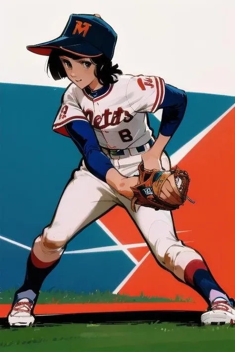 アニメセル画　野球狂の詩　水原勇気　背景あり　注意：加水分解 アニメセル画 野球狂の詩 水原勇気 背景あり 注意：加水分解