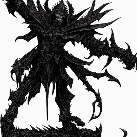 <lora:finfan:0.75> finfan, cthulhu knight demon, high quality, crisp lines, fine detail, HI RES, HIGH RESOLUTION,