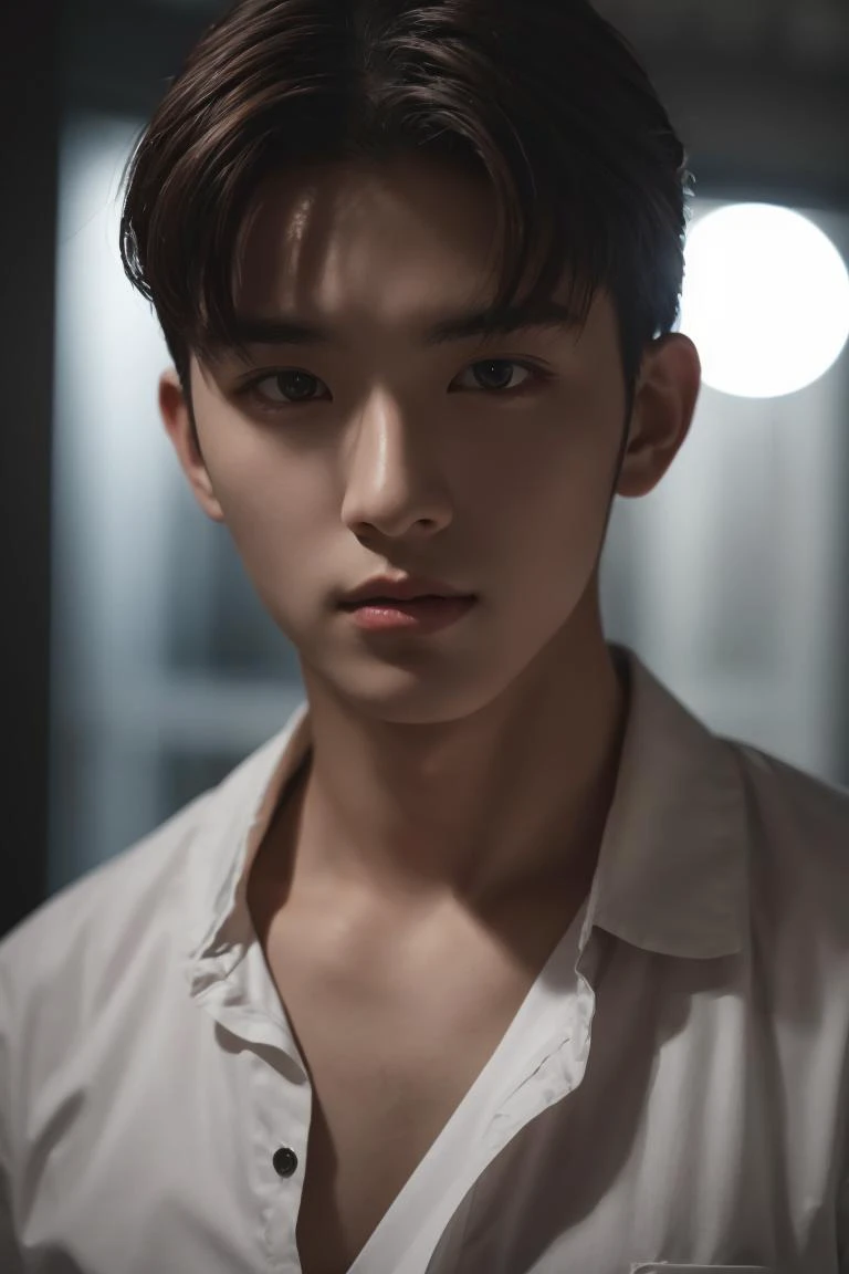 <lora:more_details:0.3>,<lora:GoodHands-beta2:1>,masterpiece,best quality:1.2,high detail,1 male,handsome,muscular male,looking at viewer,solo,detailed background,detailed face,soft lighting,8k uhd,dslr,film grain,Fujifilm XT3 photorealistic art by midjourney,