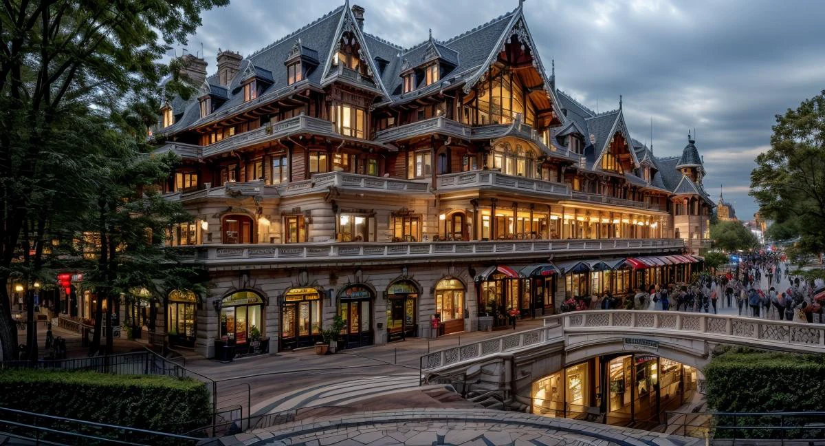 (masterpiece:1.3), (best quality:1.2), chiaroscuro,
( Unreal Engine, CGI render, Hyperdetailed, Americana, scenery, city, vivid colors, buildings, train station, mall, central park, residential complex, promenades, wide boulevards, courtyards, realistic, modern megacity, skyscraper, magnificent architecture, ),
ultra high quality model, 8k Ultra HD, perfect composition, beautiful detailed intricate insanely detailed octane render, 8 k photography, soft natural volumetric cinematic perfect light, perfect depth of field shot, ray tracing, photometry, beautiful,
(uploaded and trending on imgur, pixiv, furaffinity, pinterest, e621, inkbunny, tumblr, playground, deviantart, artstation, ),
(in the style of and art by midjourney, greg rutkowski, raphael, Frank Lloyd Wright, James Gurney, Thomas Kinkade, ),
<lora:AmericanaArchitecture:0.85><lora:more_details:0.65> <lora:YQ_MaterialEnhancer_:0.35>