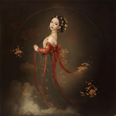 (masterpiece, top quality, best quality, official art, beautiful and aesthetic:1.2),(8k, best quality, masterpiece:1.2), <lora:CGguofengfeitianswa:0.7>