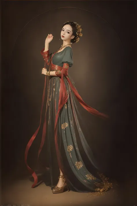 (masterpiece, top quality, best quality, official art, beautiful and aesthetic:1.2),(8k, best quality, masterpiece:1.2), <lora:CGguofengfeitianswa:0.6>
