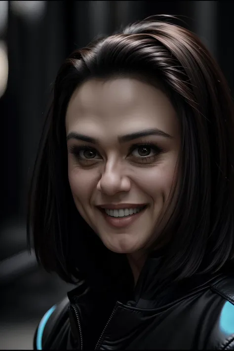 <lora:add_detail:0.2>, <lora:GoodHands-vanilla:1>,pr33t1, portrait,smile,<lora:preeti-05:1>, <lora:LowRA:0.4>, sharp focus, 35mm, epic character composition, studio lighting , dark theme