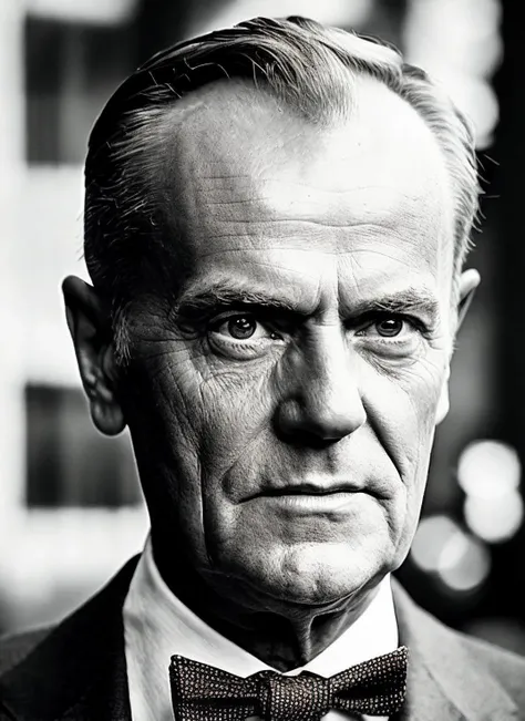analog style, modelshoot style, A 1930s professional photograph of sks person, ((detailed face)), (High Detail), Sharp, 8k, ((bokeh)), <lora:locon_donald_v1_from_v3_64_32:1.3>